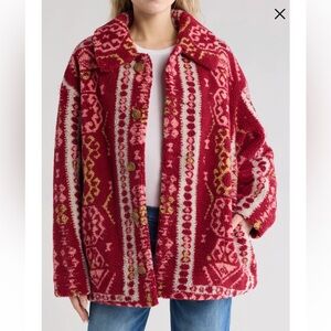 MOTHER The Warm and Fuzzy Fleece Jacket